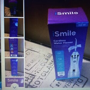 New Ismile cordless water flosser